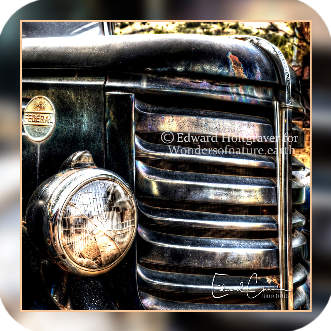 Rust - Federal Truck grill
