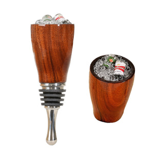 Wine Stopper with Beer Cans in Ice