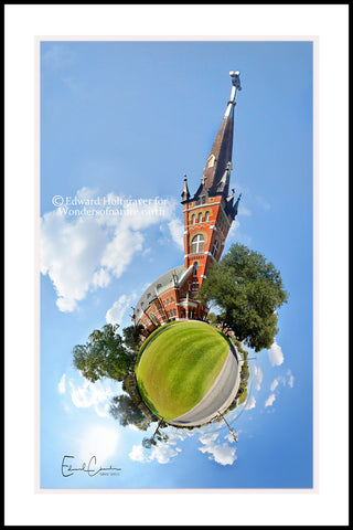 Catholic Church in Shiner, Texas  20" x 30"