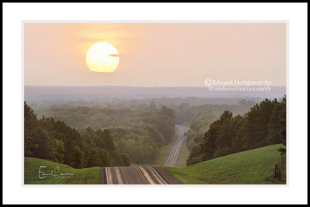 African Dust Cloud over East Texas 20" x 30"